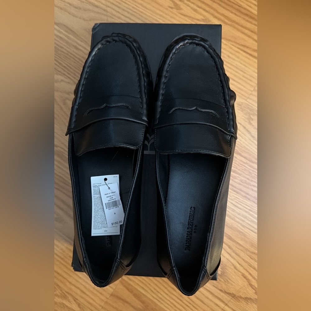 Women’s Vegan Leather Loafers Banana Republic